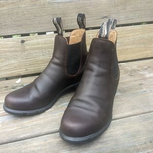 Blundstone #1673 Women's Heeled Ankle Boots Antique Brown